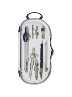 Готовальня Attache, 7 предметов, пласт.пенал