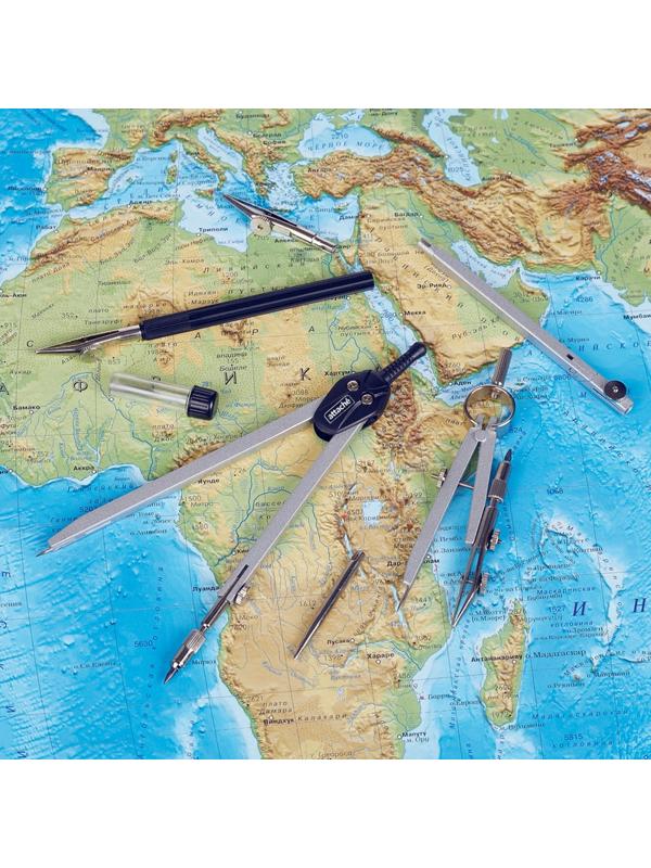 Готовальня Attache, 7 предметов, пласт.пенал