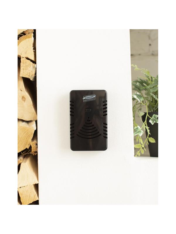 Диспенсер для освежителя воздуха тверд Luscan Professional наст чернR-1371B