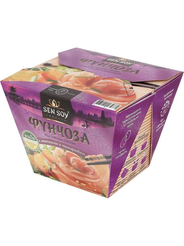 Лапша Фунчоза Сэн Сой под тайским соусом 125гр