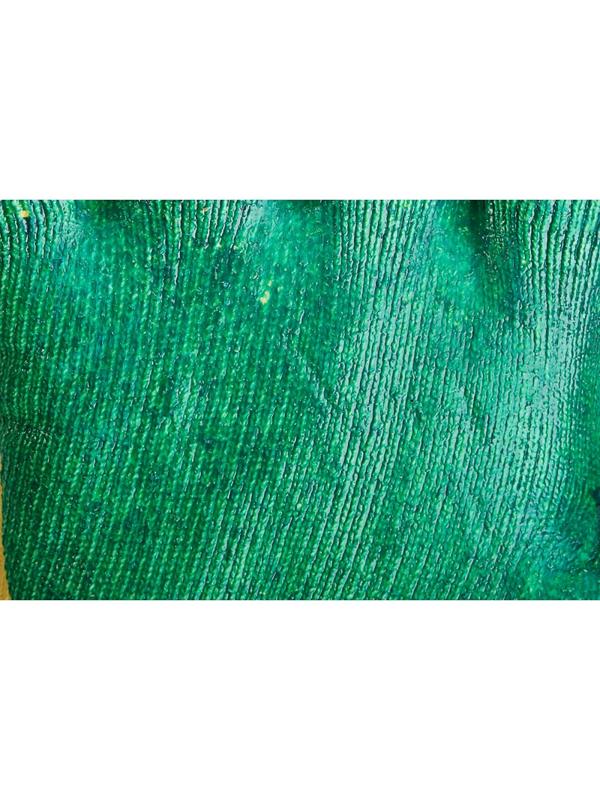 Перчатки защитные трикотажные с двойной латексной заливкой 13класс 10пар/уп