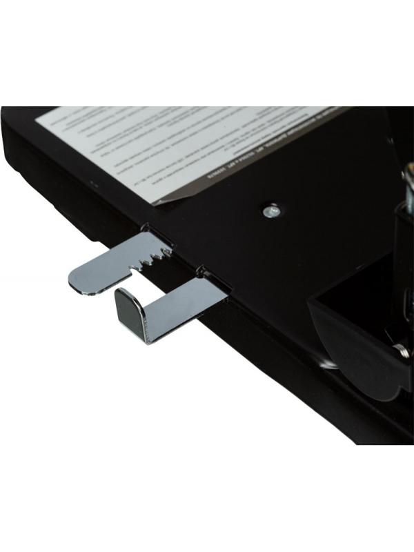 Дырокол мощный Attache Economy до 100 листов, металлический, черный