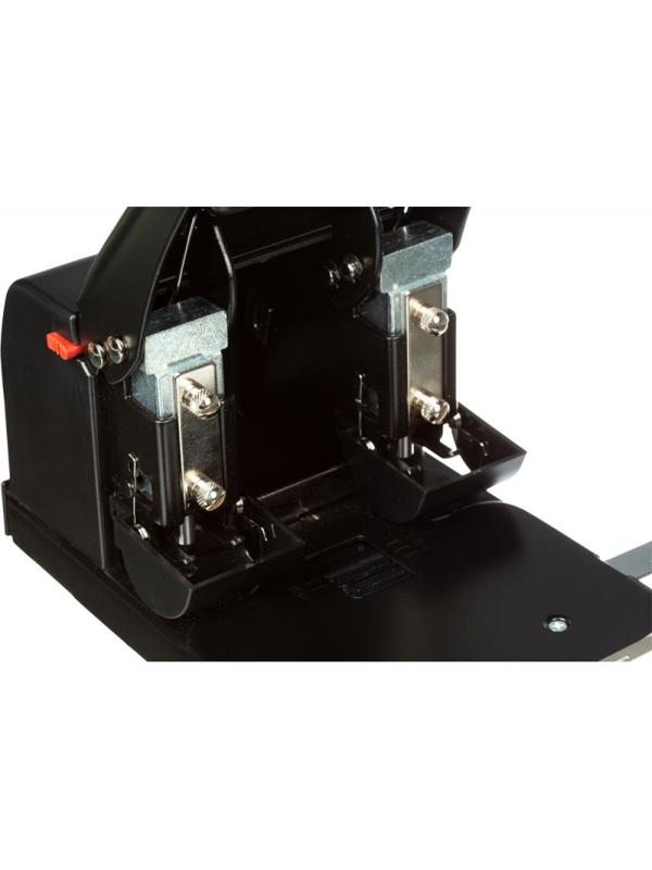 Дырокол мощный Attache Economy до 100 листов, металлический, черный