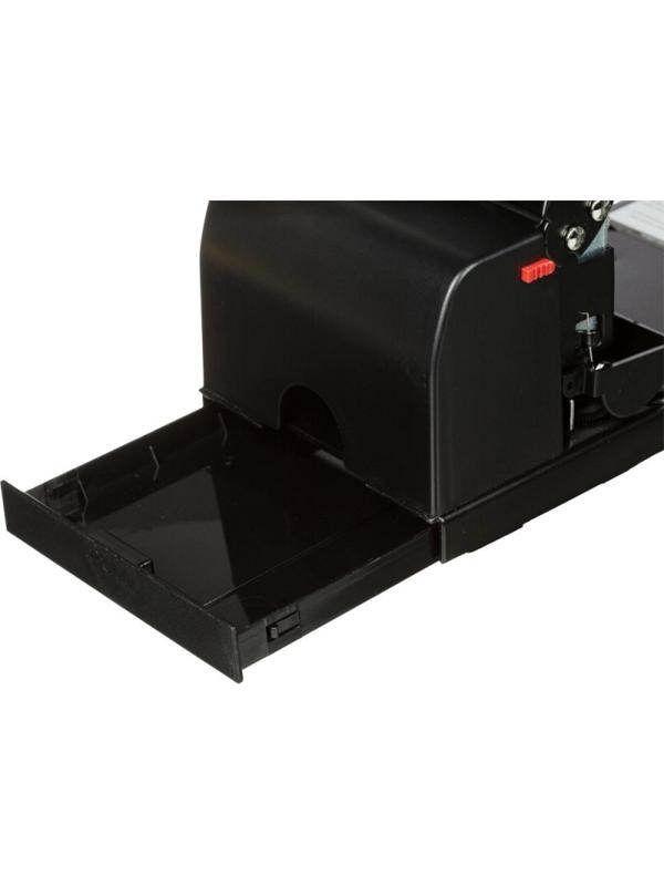 Дырокол мощный Attache Economy до 100 листов, металлический, черный