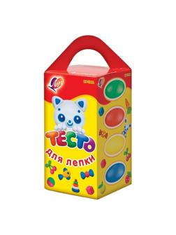 Набор для лепки, тесто 4цвета, 26С 1590-08