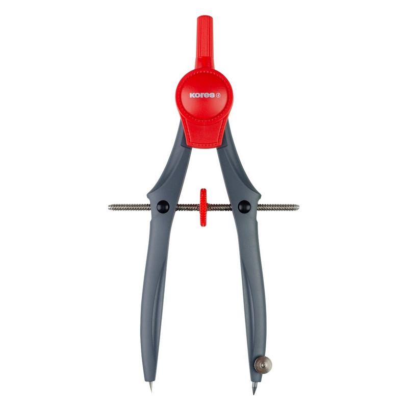 Циркуль Kores с регулирующим винтом