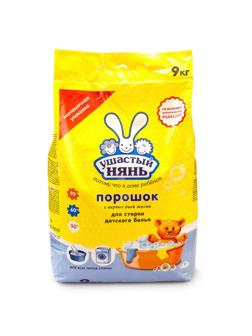 Порошок стиральный детский УШАСТЫЙ НЯНЬ 9кг универсальный