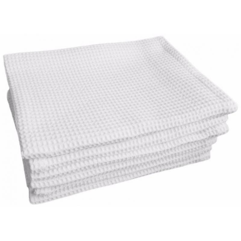 Полотенце вафельное отбеленное 45х100 см.,240 г/м2 ГОСТ, 10 шт.