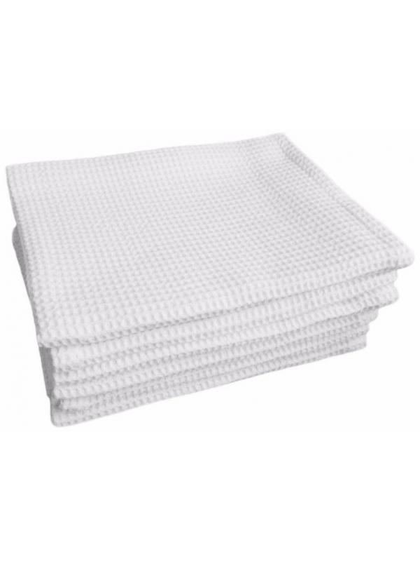 Полотенце вафельное отбеленное 45х100 см.,240 г/м2 ГОСТ, 10 шт.