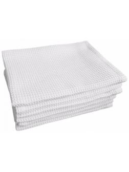 Полотенце вафельное отбеленное 45х100 см.,200 г/м2 ГОСТ, 10 шт.