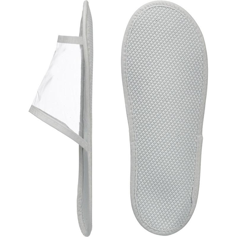 Тапочки одноразовые Стандарт для душа/бас.ПВХ,отк.мыс,Эва 3мм,150 пар