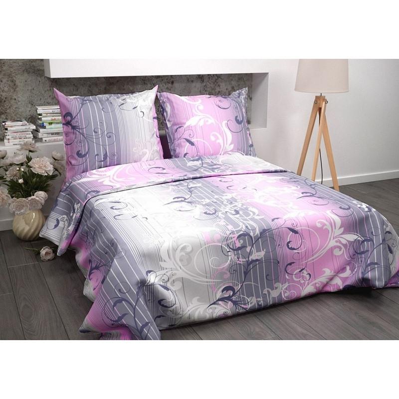 Постельное белье 1,5сп набивн.бязь 140г/м2 (нав.70х70 1шт.), ассорти