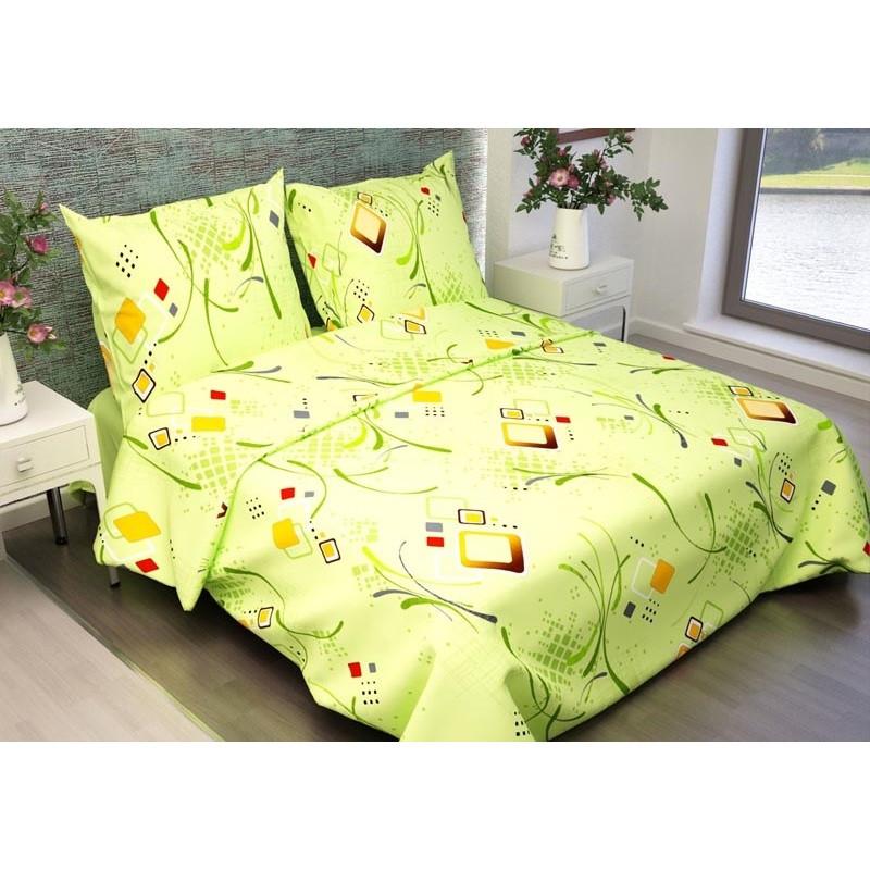 Постельное белье 1,5сп набивн.бязь 140г/м2 (нав.70х70 1шт.), ассорти