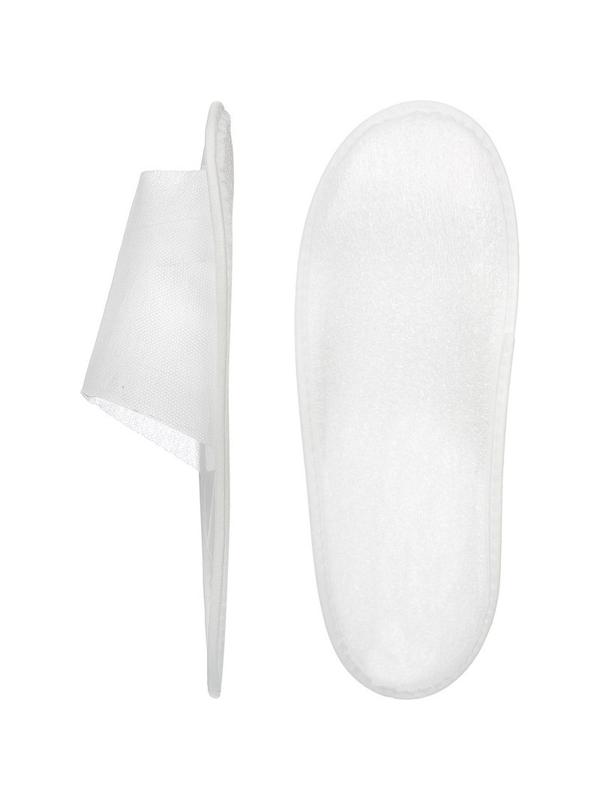 Тапочки одноразовые Эконом Спанбонд,откр.мыс,ППЭ5мм,150 пар