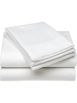 Постельное белье 1,5сп бязь 125г/м2 (нав.70х70 1шт.), белый