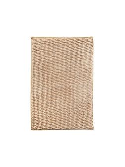 Коврик для ванной микрофибра 40х60см (в рулоне), Шенилл бежевый