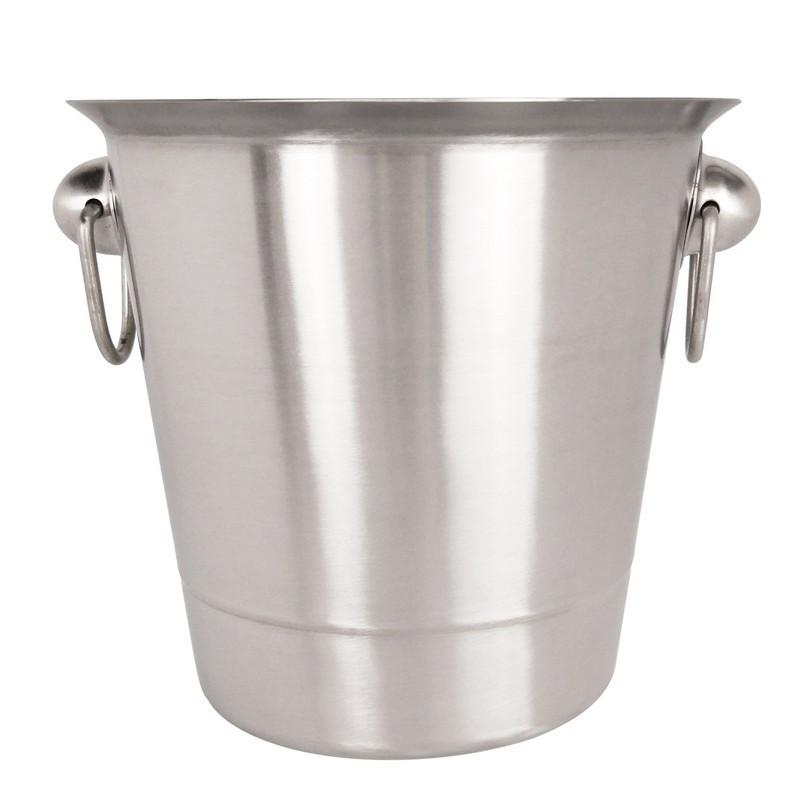Ведро для шампанского с кольц нерж METAL CRAFT V=4,5л