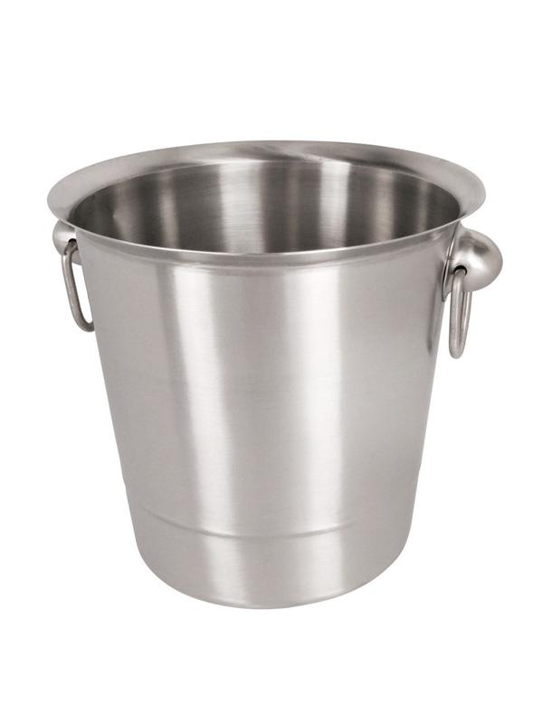 Ведро для шампанского с кольц нерж METAL CRAFT V=4,5л
