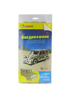 Набор для творчества Конструктор техника Джип,30-402-0