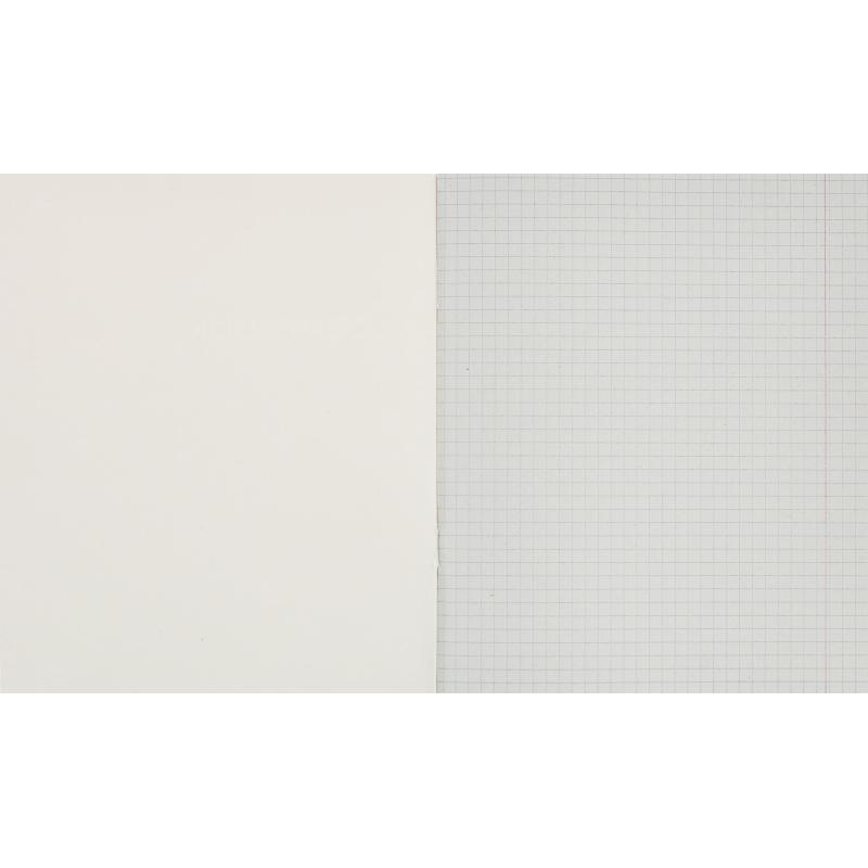 Тетрадь общая А5,48л,кл,скоб,блок-офсет-2 Attache Alpha фиол/красн вассорт