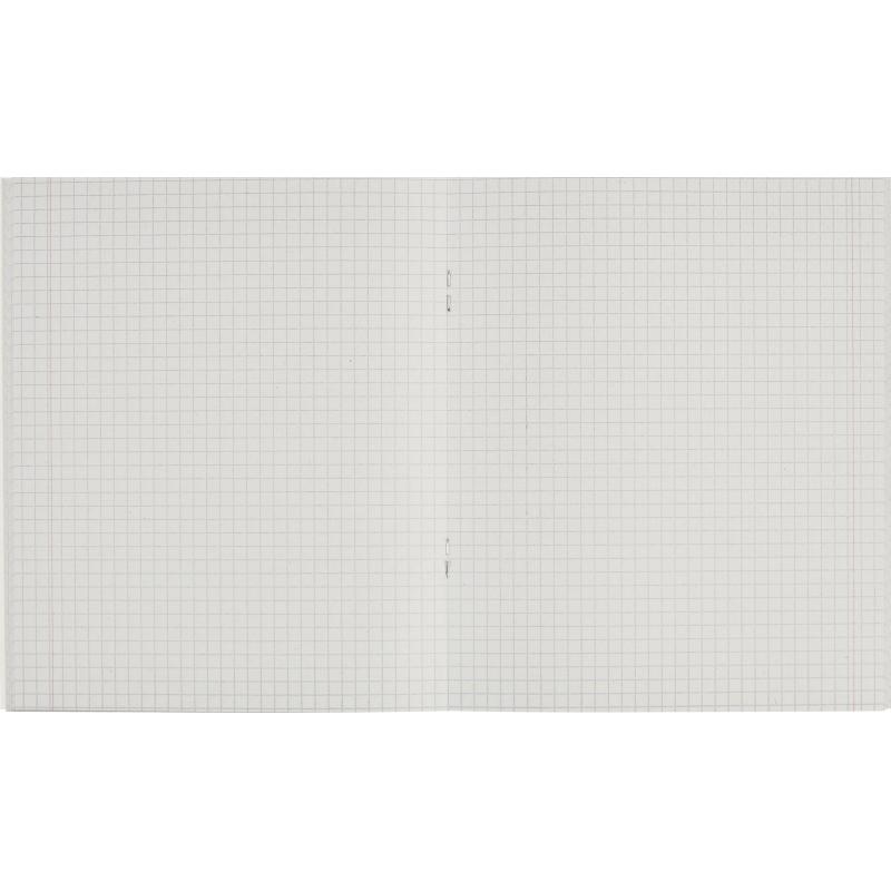 Тетрадь общая А5,48л,кл,скоб,блок-офсет-2 Attache Alpha фиол/красн вассорт