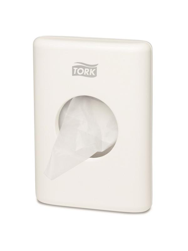 Диспенсер для гигиенических пакетов Tork белый арт. 566000