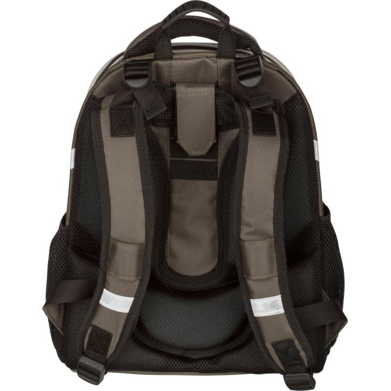 Ранец №1School Basic Military, 2 отд., эргоном. спинка