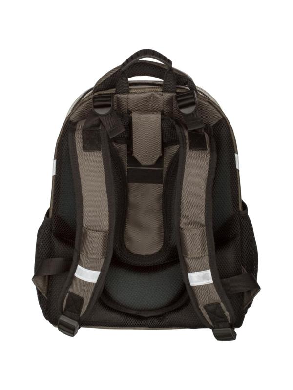 Ранец №1School Basic Military, 2 отд., эргоном. спинка