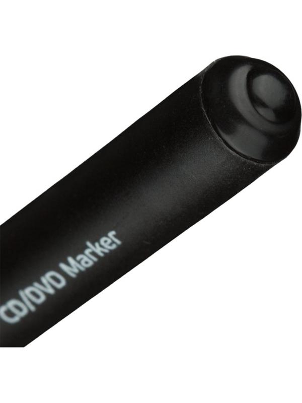 Маркер для CD Attache Selection c резиновой манжетой черный