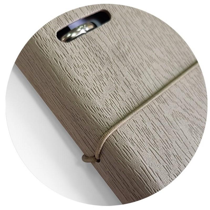 Бизнес-тетрадь Infolio Study Wood А4,120л,240х310,клет,на кольц N1700 серый