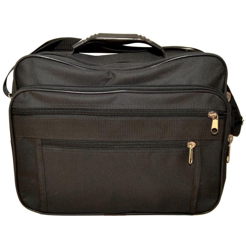 Конференц-сумка мужская черная 076