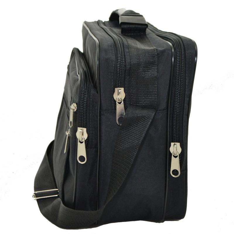 Конференц-сумка мужская черная 076