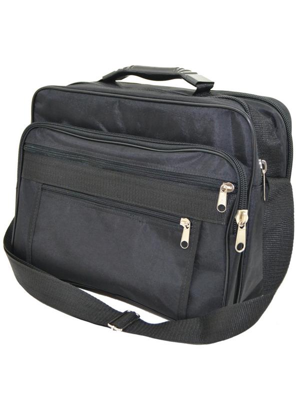 Конференц-сумка мужская черная 076