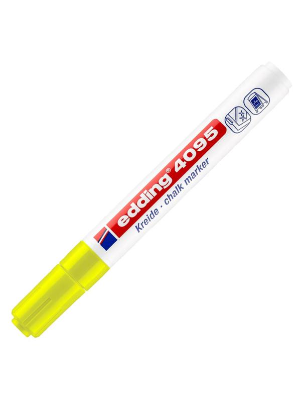 Маркер меловой Edding E-4095 chalk marker жёлтый