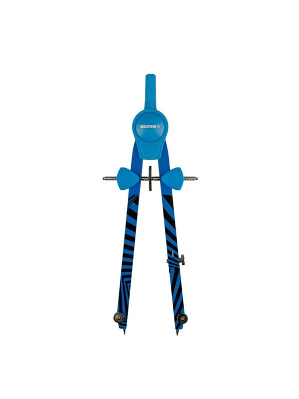 Циркуль Kores 260 мм неоновый, цвета в асс.