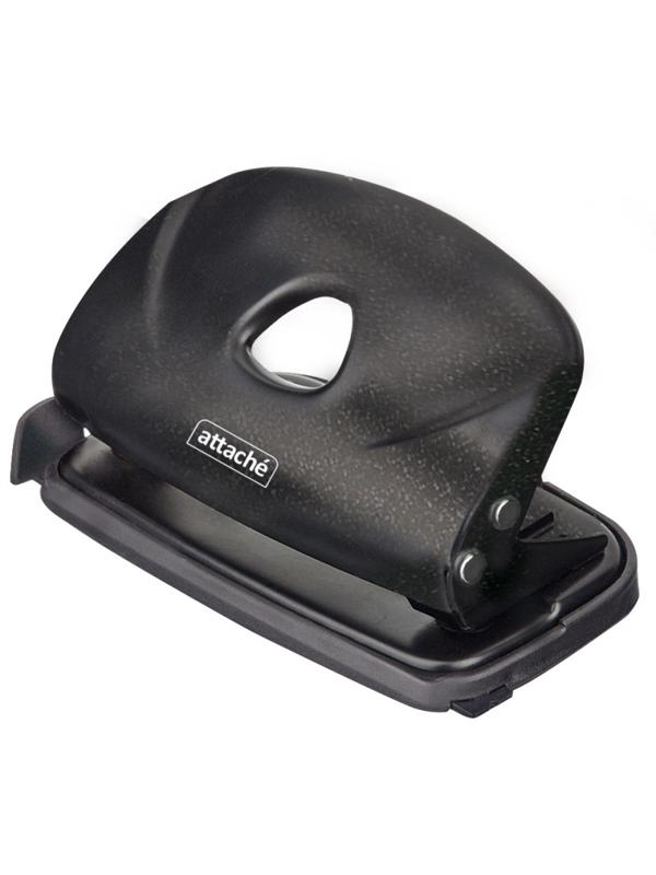 Дырокол Attache Power до 10л., металл., чёрный