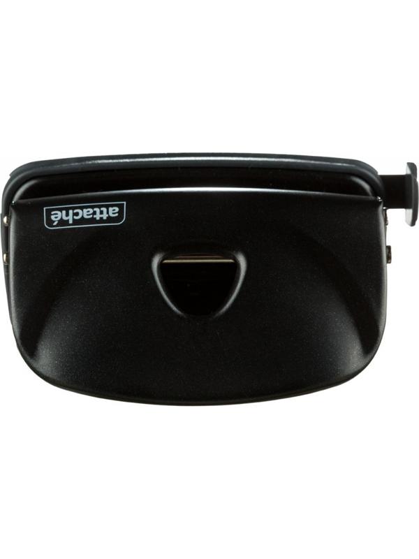 Дырокол Attache Power до 10л., металл., чёрный