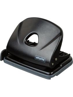 Дырокол Attache Power до 20л., металл., чёрный