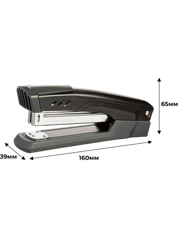 Степлер Attache Power №24/6-26/6-24/8 до 50л., металл., черный