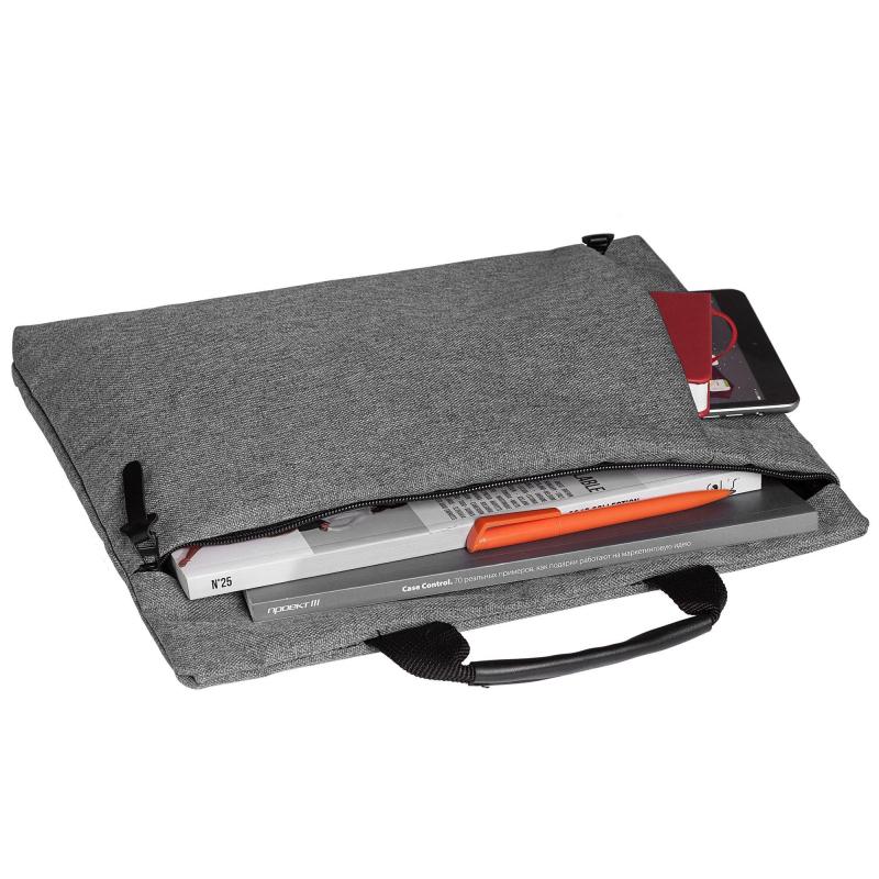 Сумка для документов Burst HotDoc, серая 10106.10