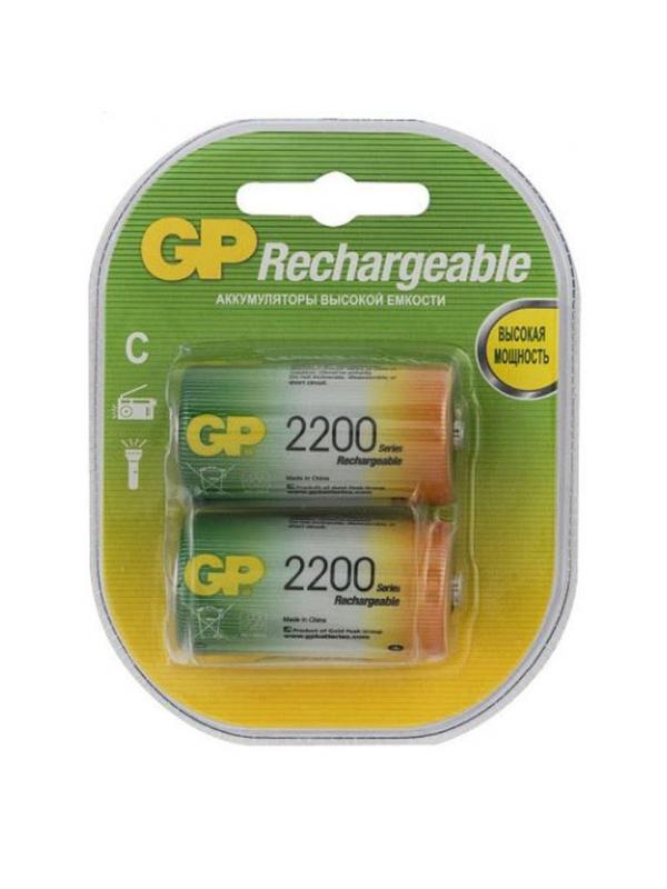 Аккумулятор GP 220CHC типоразмер C емкость 2200 mAh бл/2шт