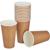 Стакан одноразовый бум 1-сл. d-90мм 400мл Крафт 50шт/уп (SP16S)