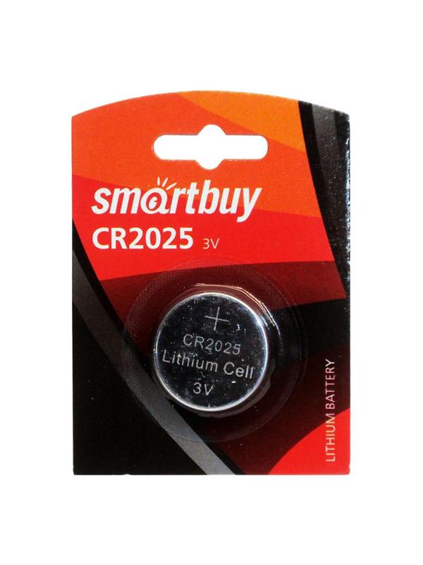 Батарейка Smartbuy CR2025 1шт/бл (SBBL-2025-1B)