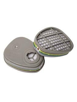 Патрон фильтрующий противогаз JetaSafety6541 ABEK1 орг/неорг/кис/амм 2шт/уп