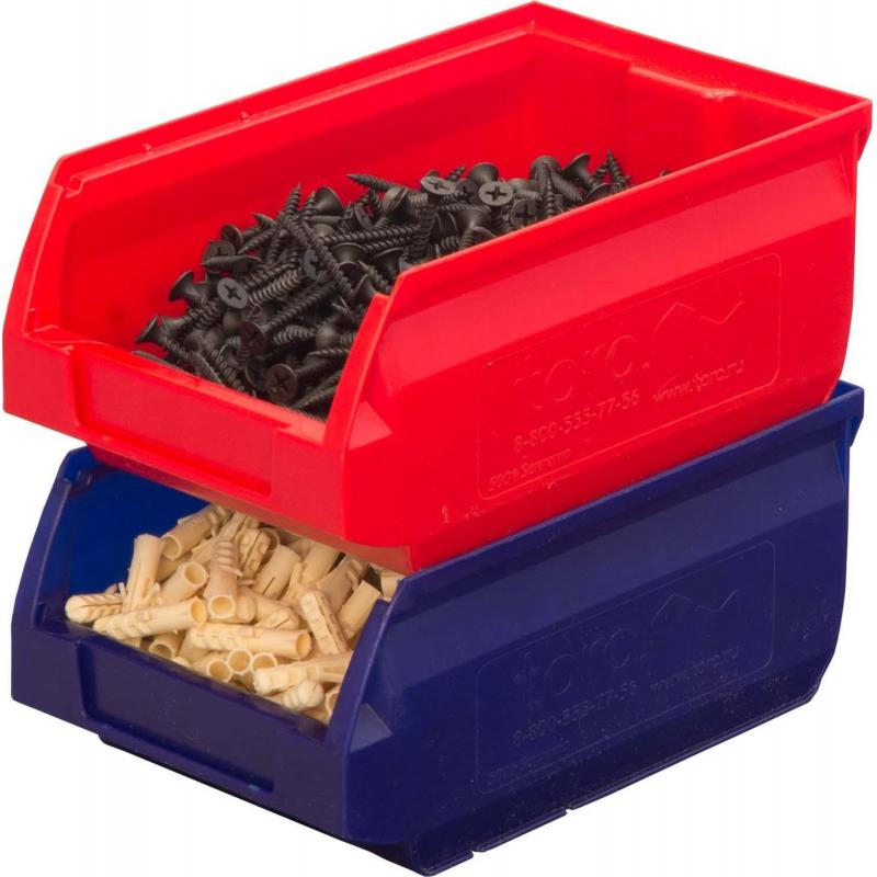 Контейнер ПП,107х98х47мм,сплош/сплош,арт.5000 _син