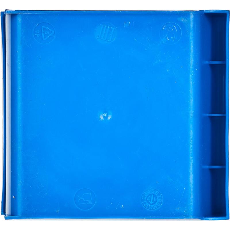 Контейнер ПП,107х98х47мм,сплош/сплош,арт.5000 _син