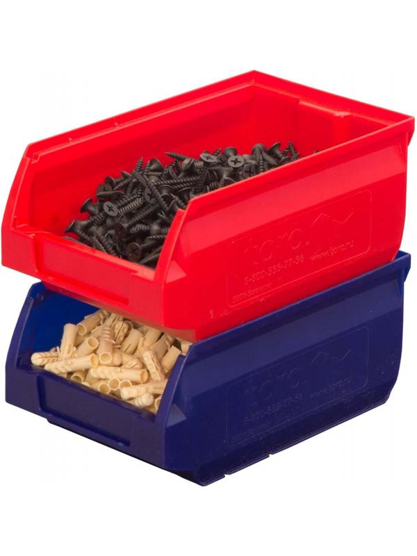 Контейнер ПП,107х98х47мм,сплош/сплош,арт.5000 _син