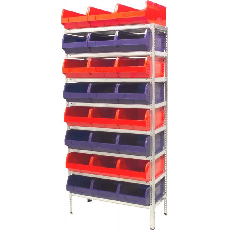 Контейнер ПП,500х310х200мм, Palermo,сплош/сплош,арт.5005_синий