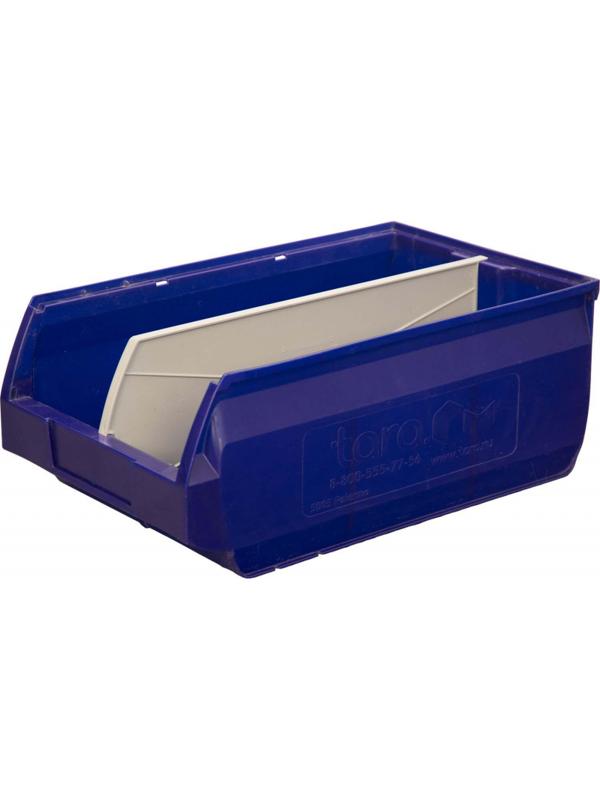 Контейнер ПП,500х310х200мм, Palermo,сплош/сплош,арт.5005_синий
