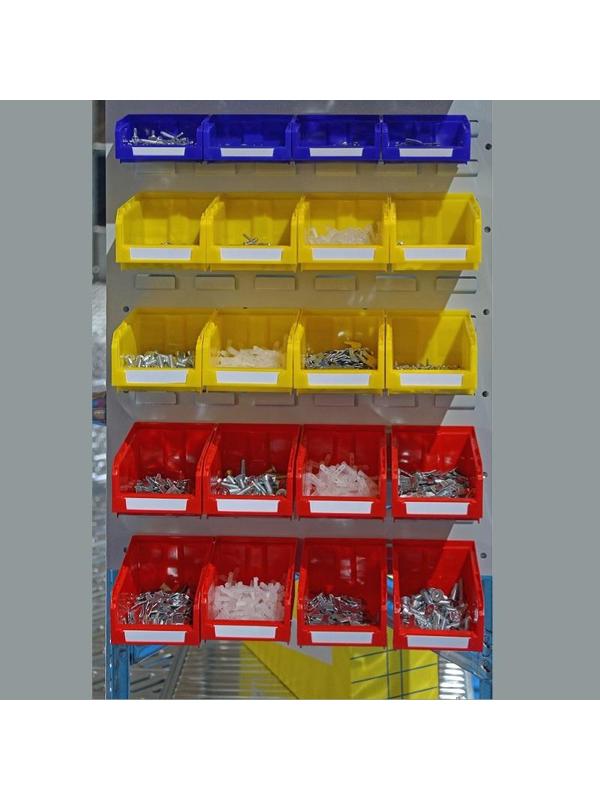 Контейнер ПП,250х150х130мм, Verona,сплош/сплош,арт.5002 _синий